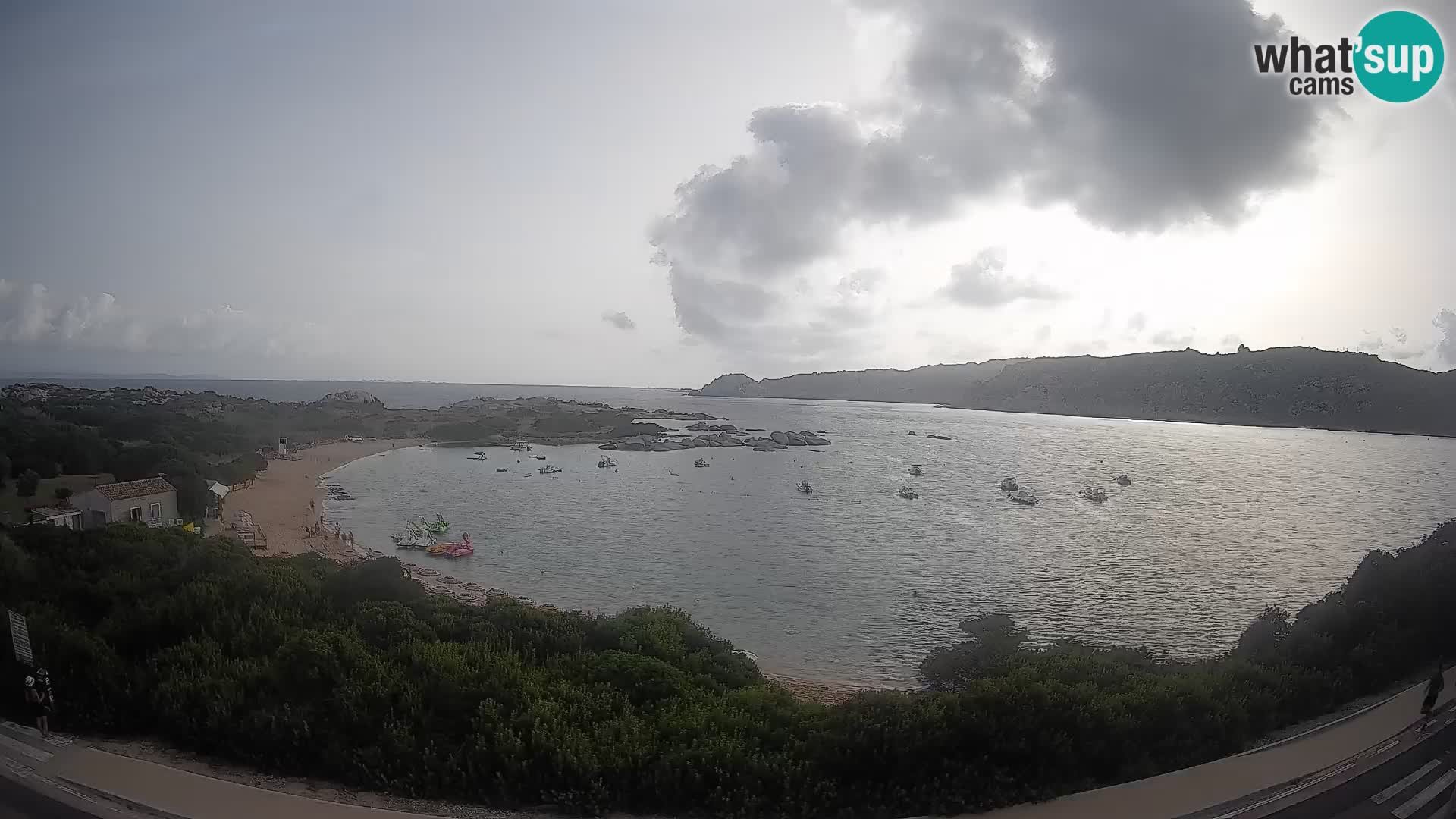 Webcam Rena di Levante – Live View from Capo Testa