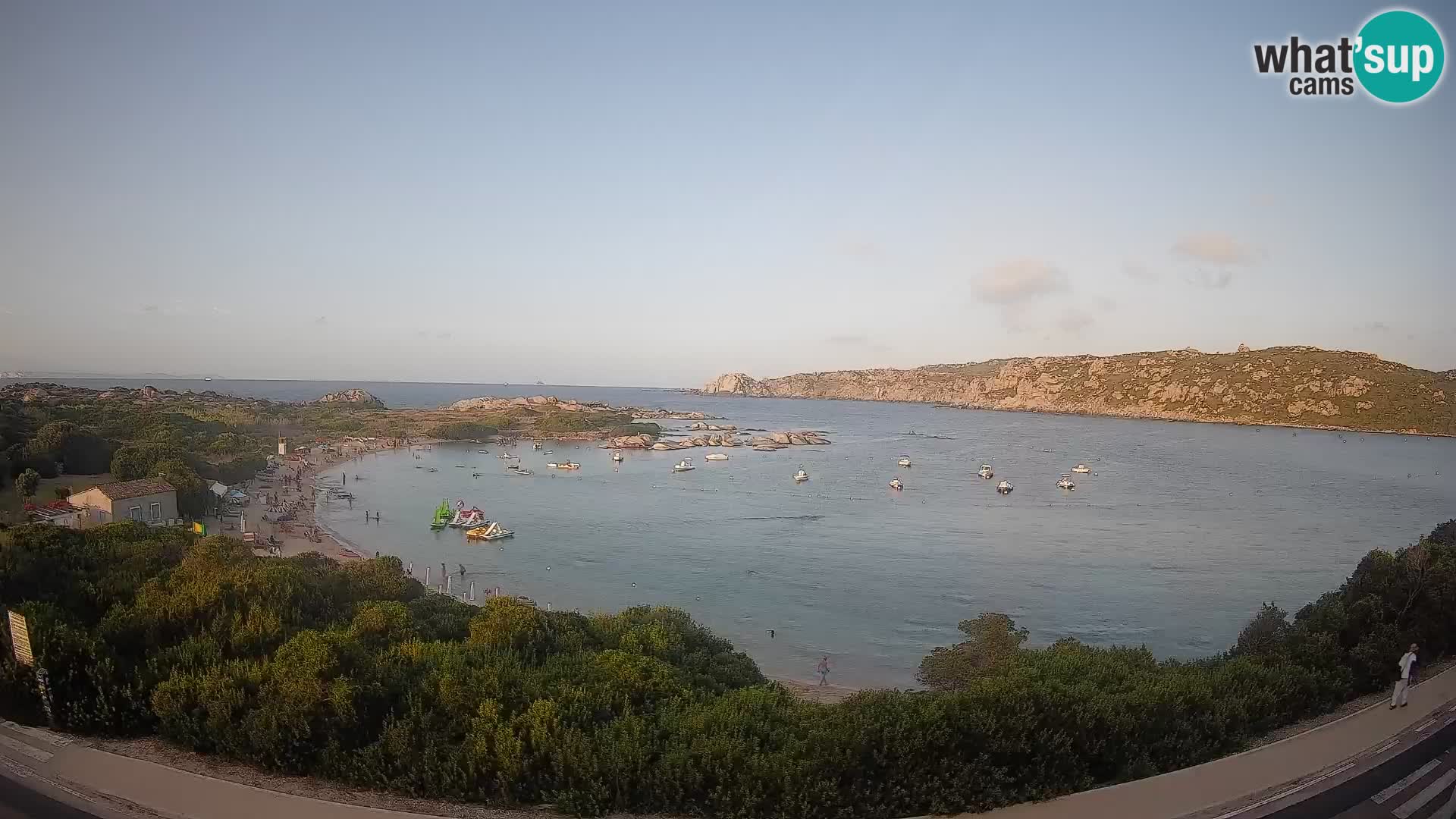 Webcam Rena di Levante – Live View from Capo Testa