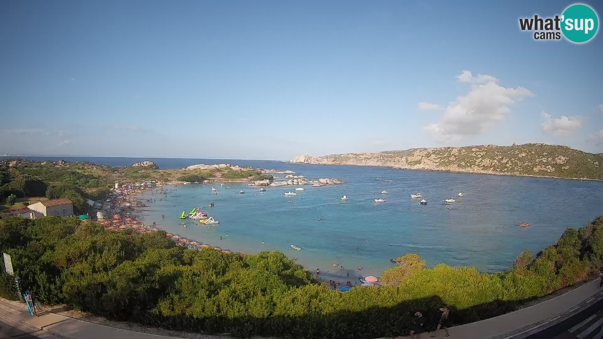 Webcam Rena di Levante – Live View from Capo Testa