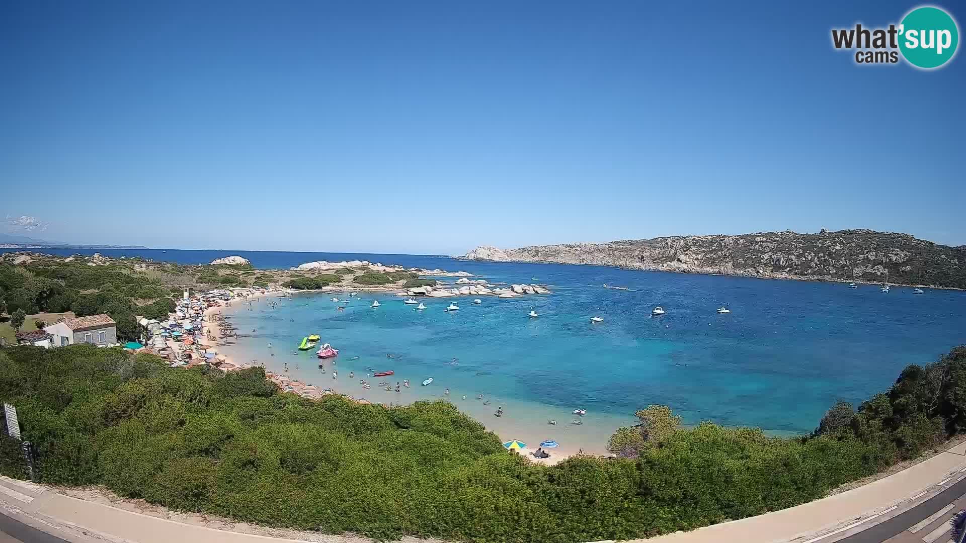 Webcam Rena di Levante – Live View from Capo Testa