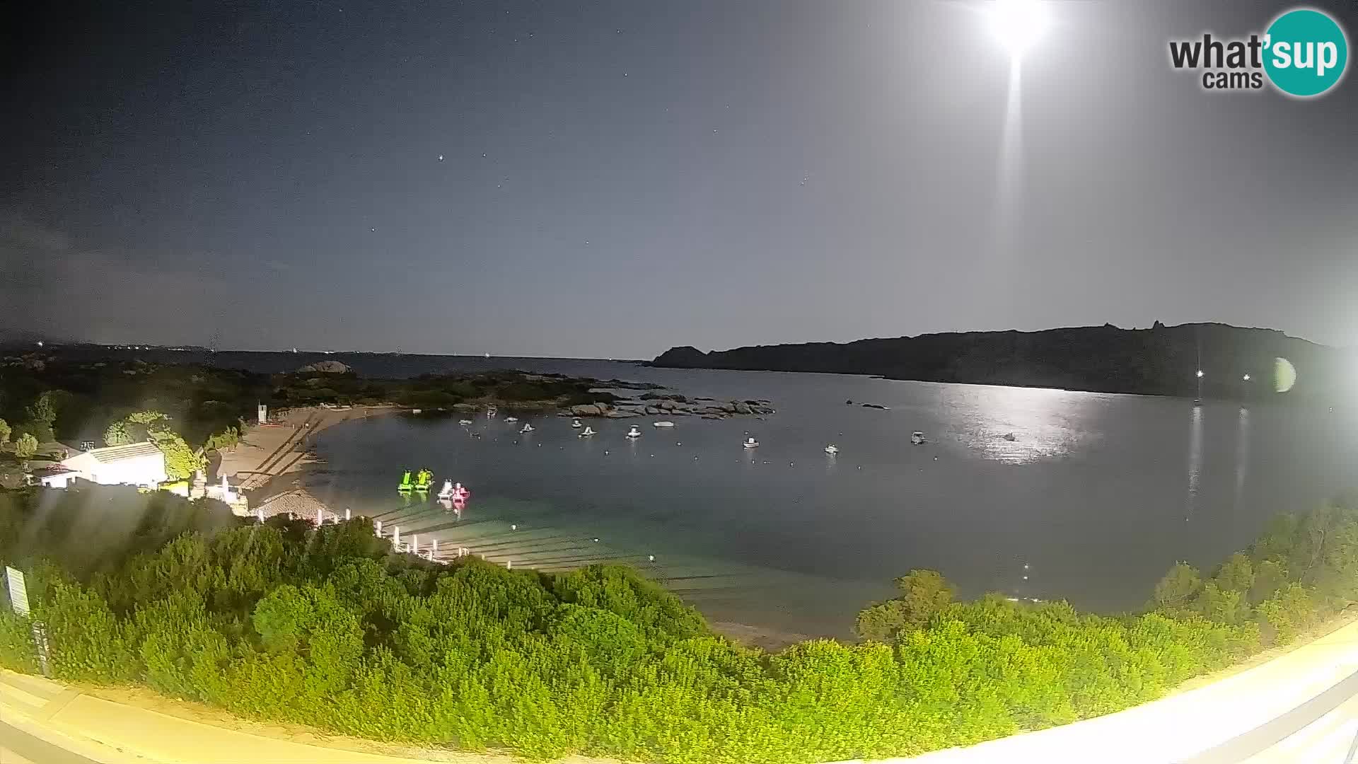 Webcam Rena di Levante – Live View from Capo Testa