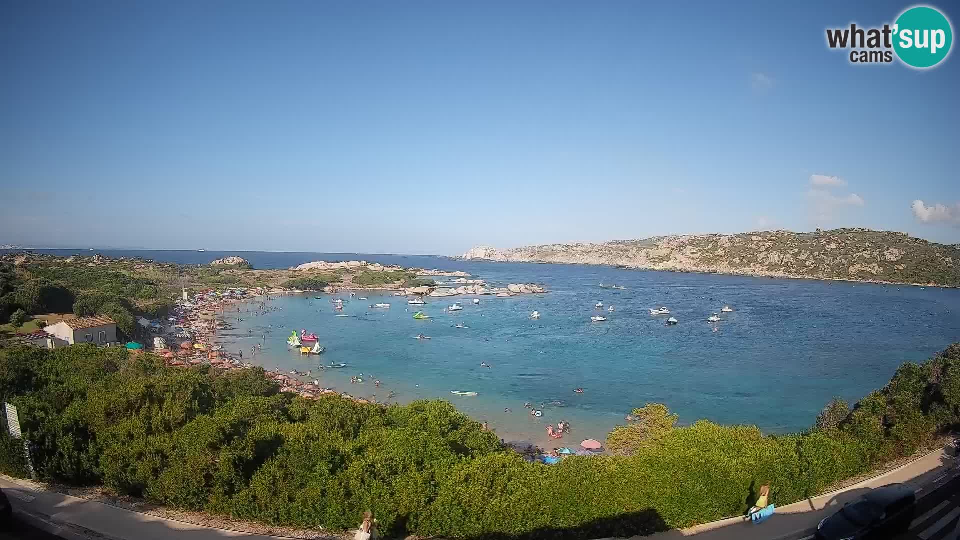 Spletna kamera Rena di Levante – Pogled v živo na Capo Testa