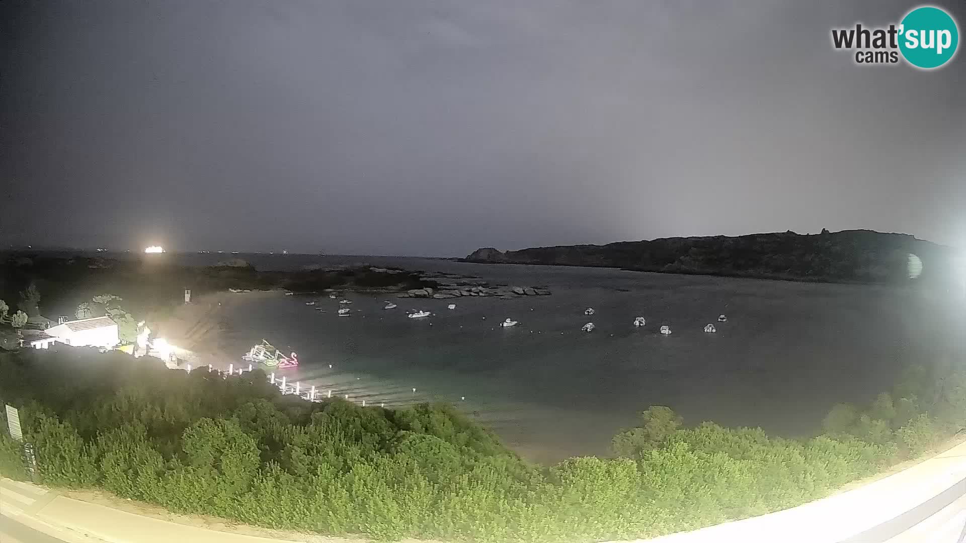 Spletna kamera Rena di Levante – Pogled v živo na Capo Testa