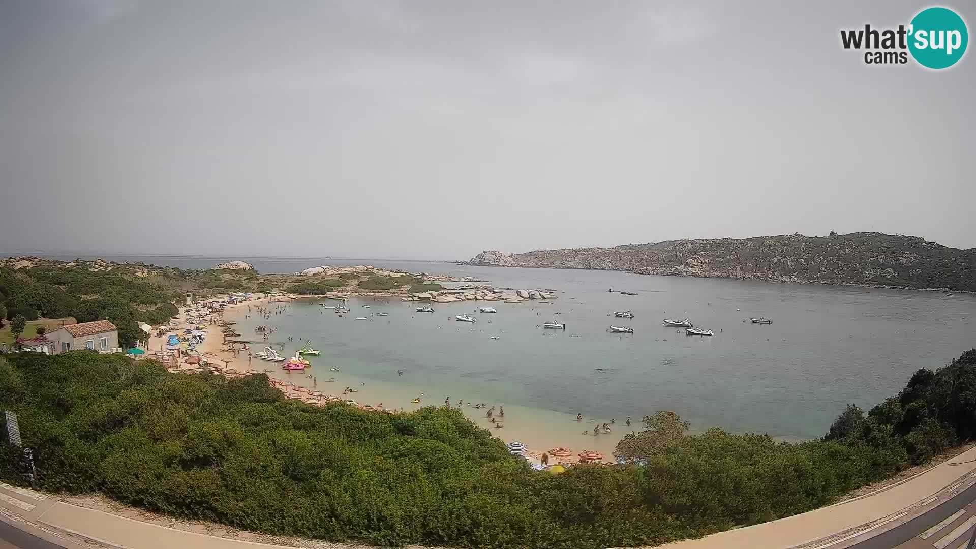 Webcam Rena di Levante – Live View from Capo Testa