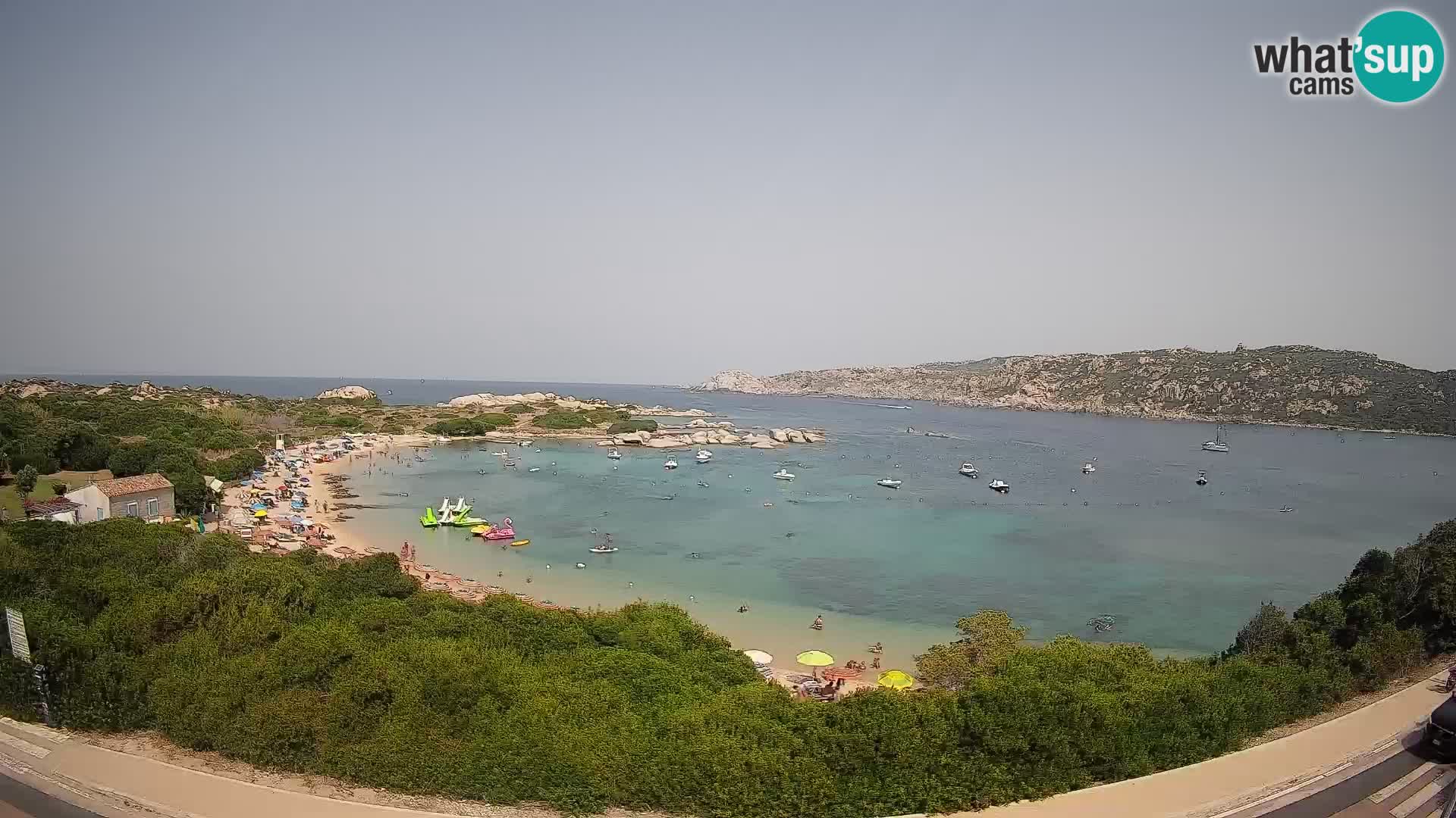Webcam Rena di Levante – Live View from Capo Testa