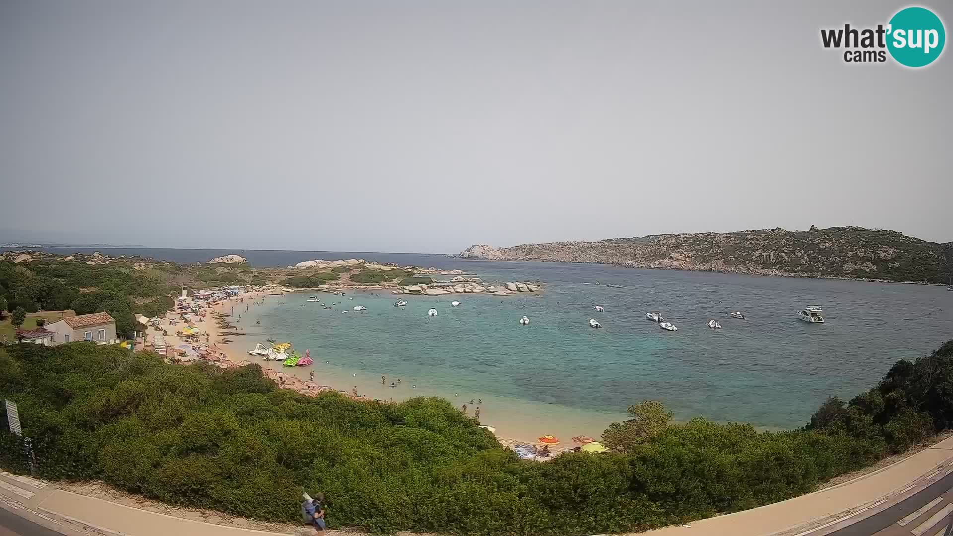 Webcam Rena di Levante – Live View from Capo Testa