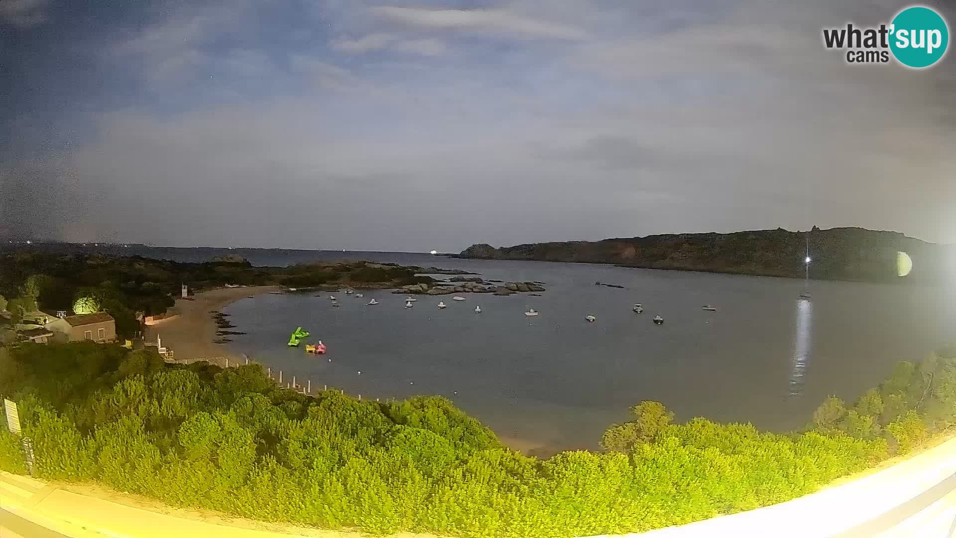 Webcam Rena di Levante – Live View from Capo Testa