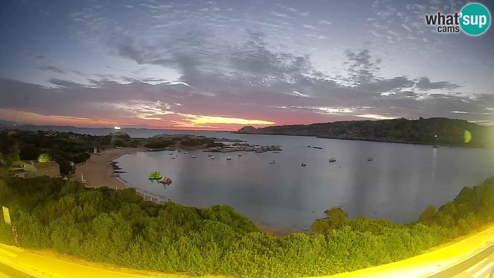 Webcam Rena di Levante – Live View from Capo Testa