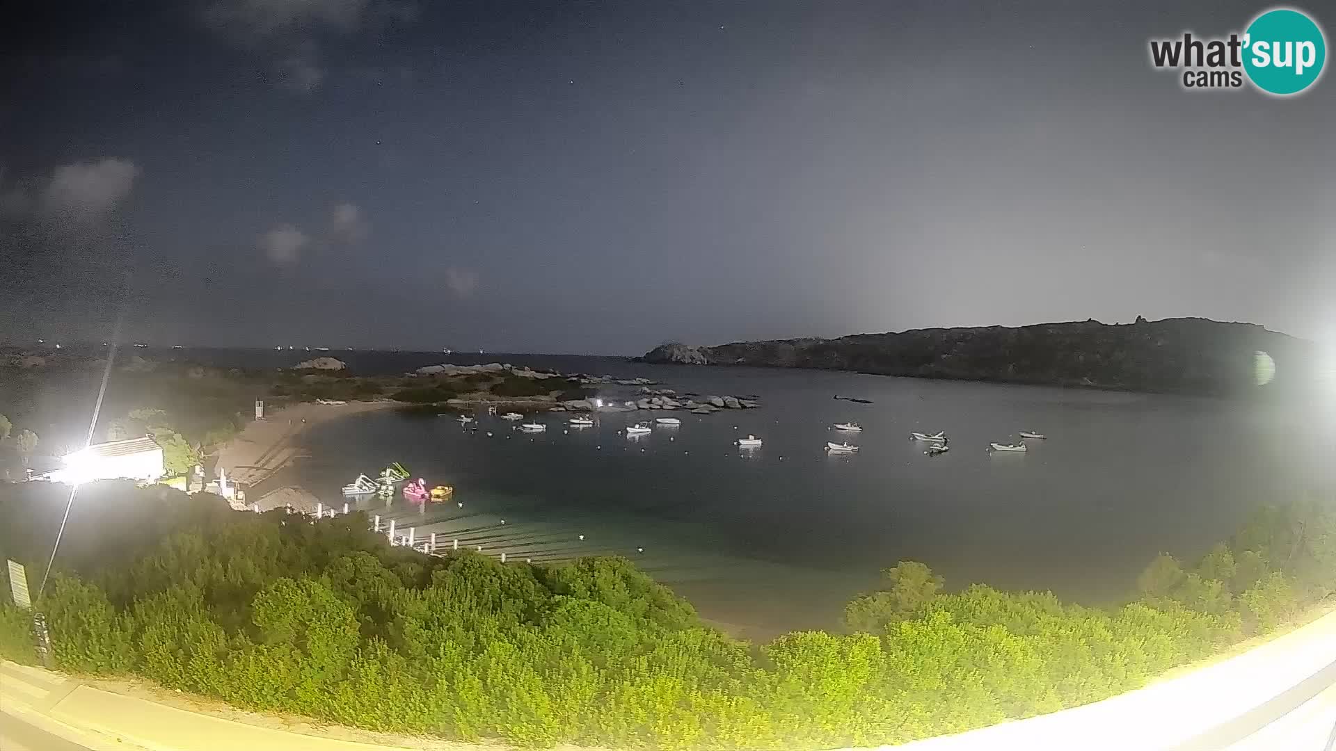 Webcam Rena di Levante – Live View from Capo Testa