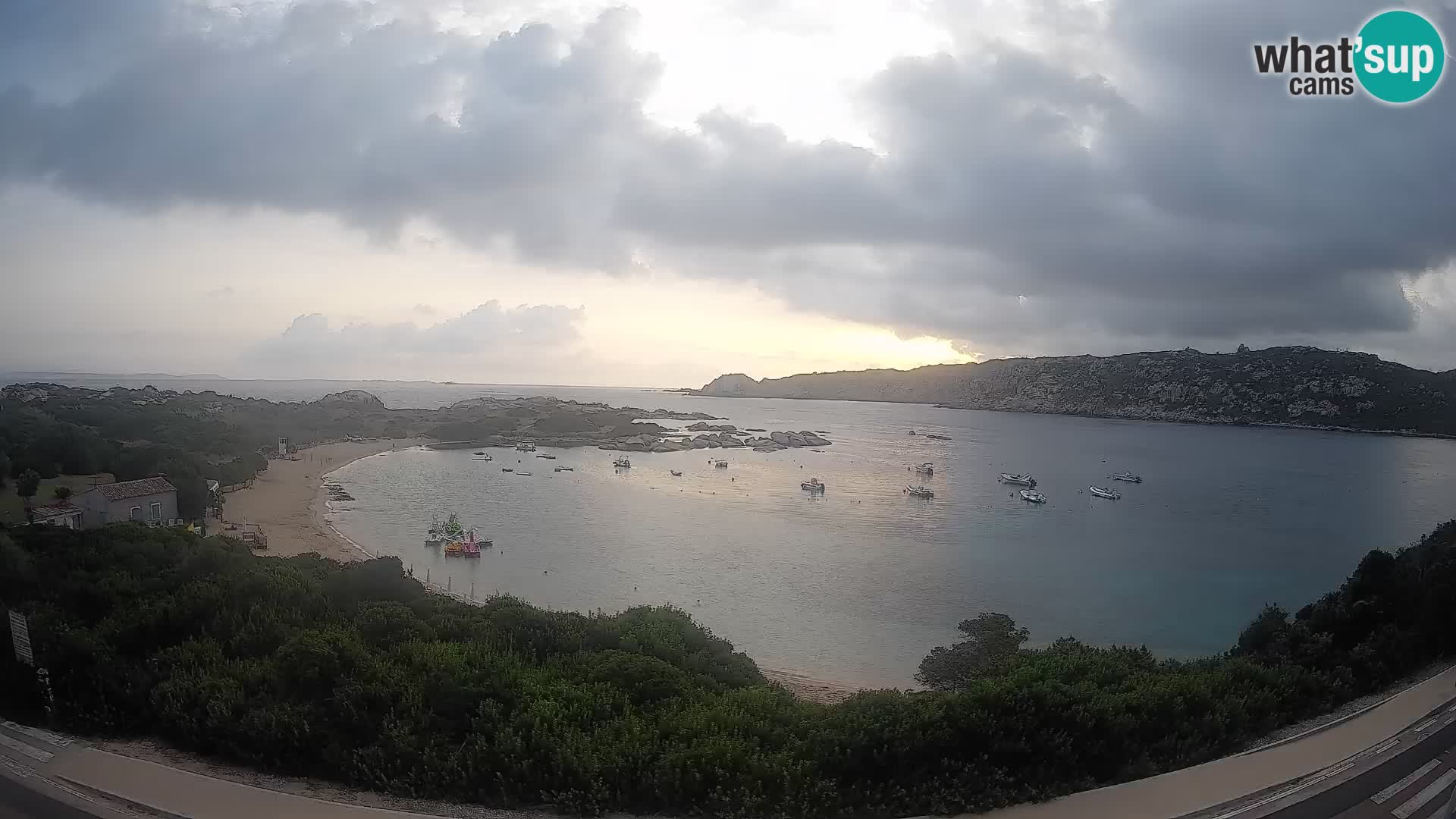 Webcam Rena di Levante – Live View from Capo Testa
