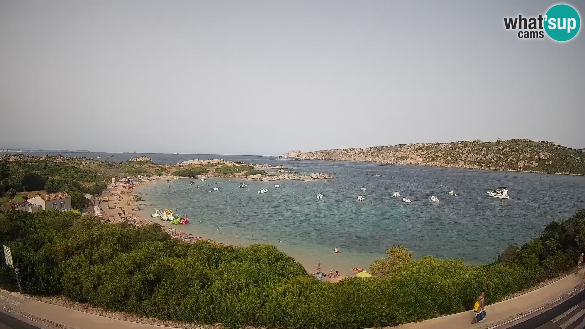 Webcam Rena di Levante – Live View from Capo Testa