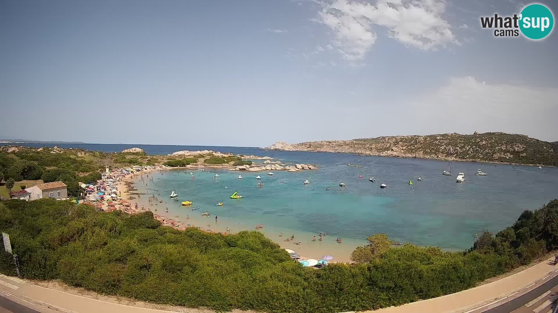 Webcam Rena di Levante – Vista live da Capo Testa