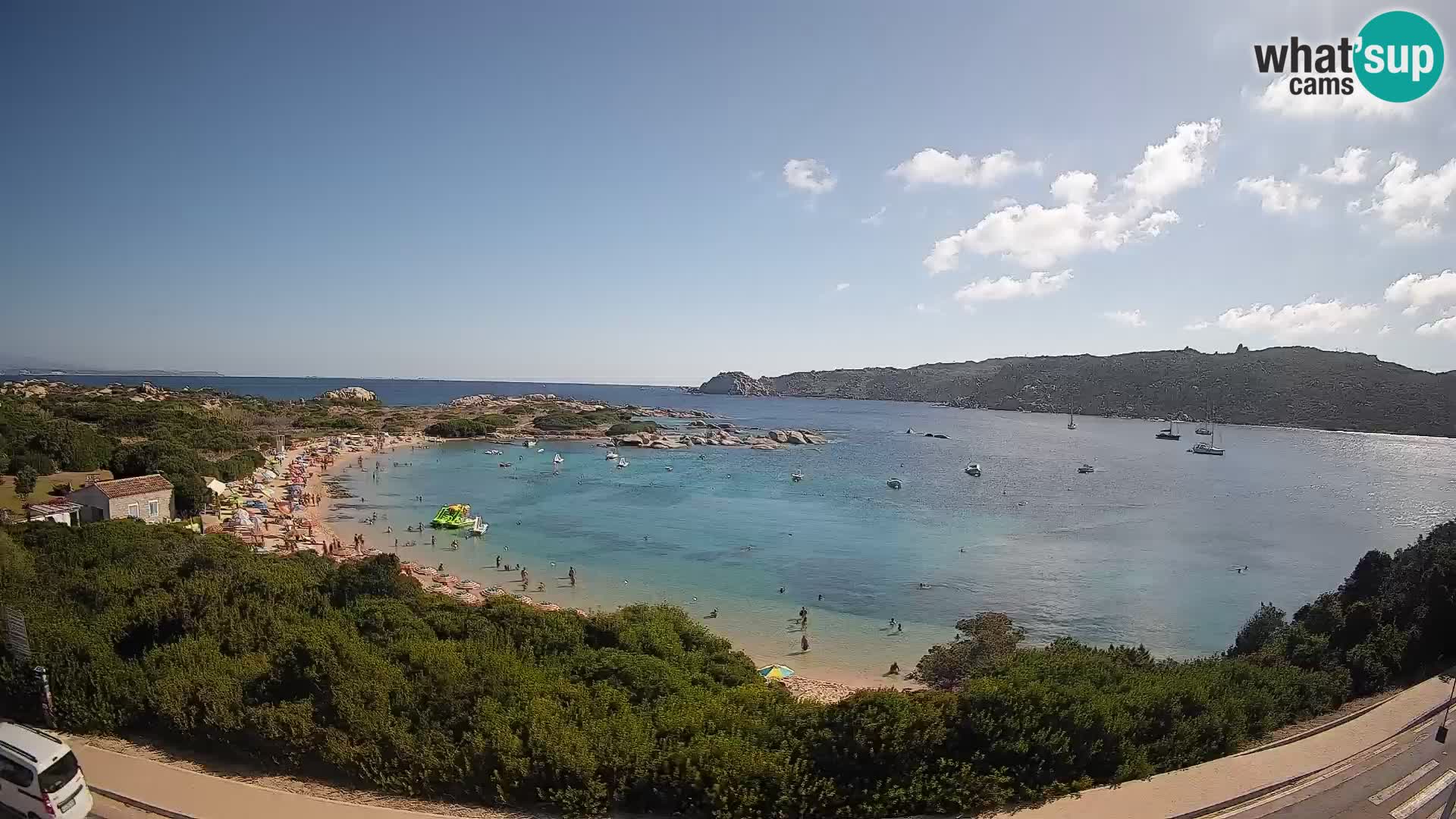 Webcam Rena di Levante – Vista live da Capo Testa