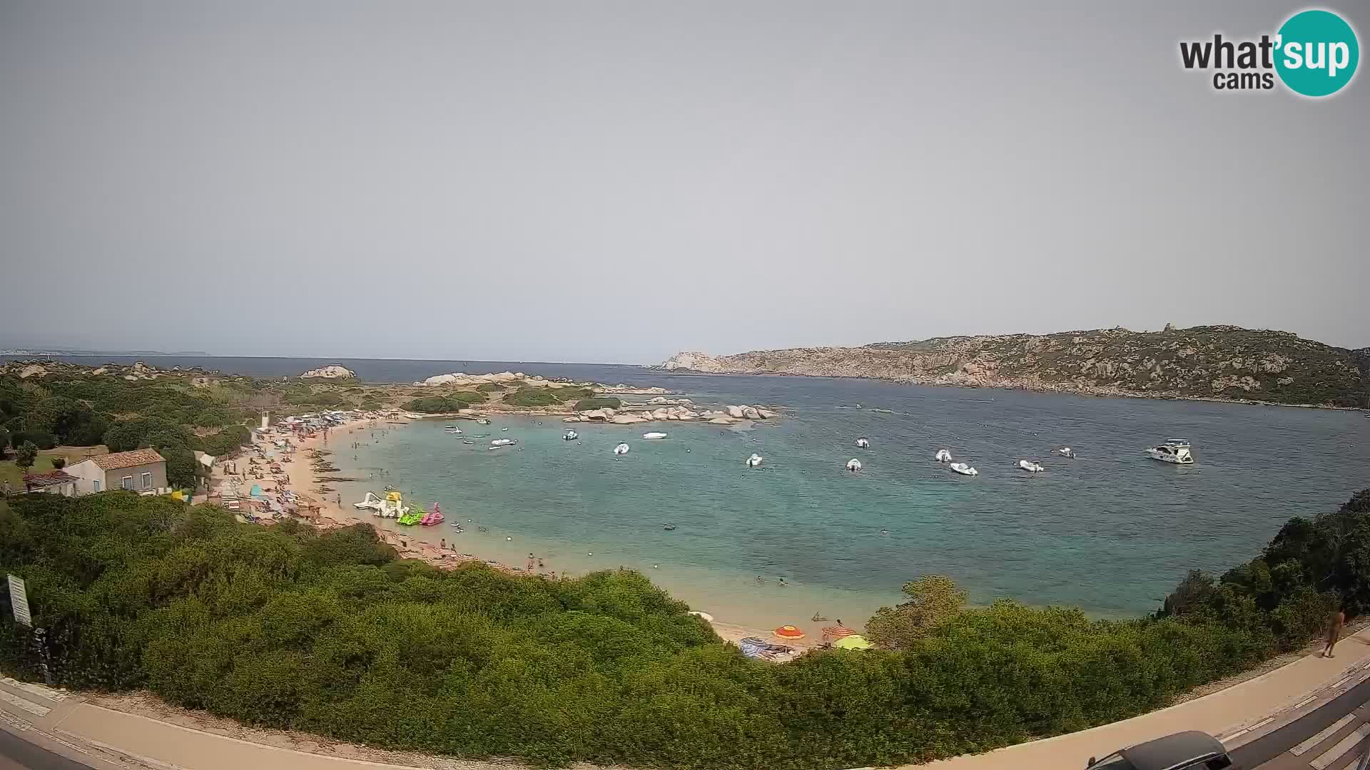 Webcam Rena di Levante – Live View from Capo Testa