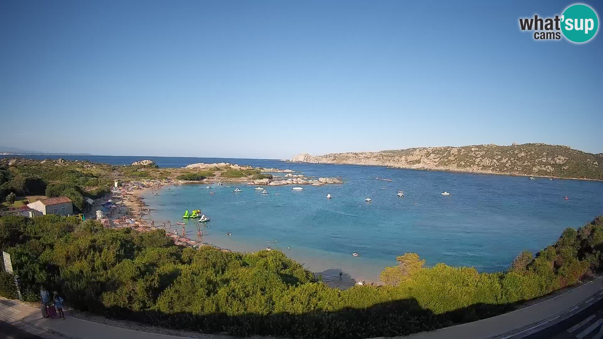 Webcam Rena di Levante – Live View from Capo Testa