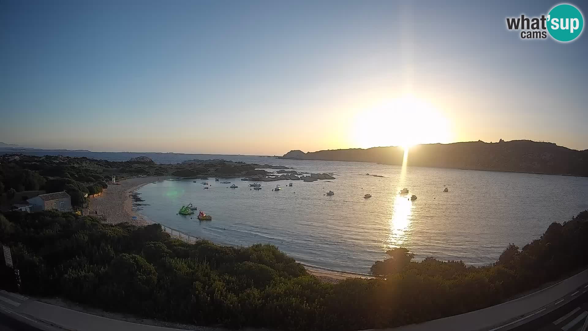 Spletna kamera Rena di Levante – Pogled v živo na Capo Testa