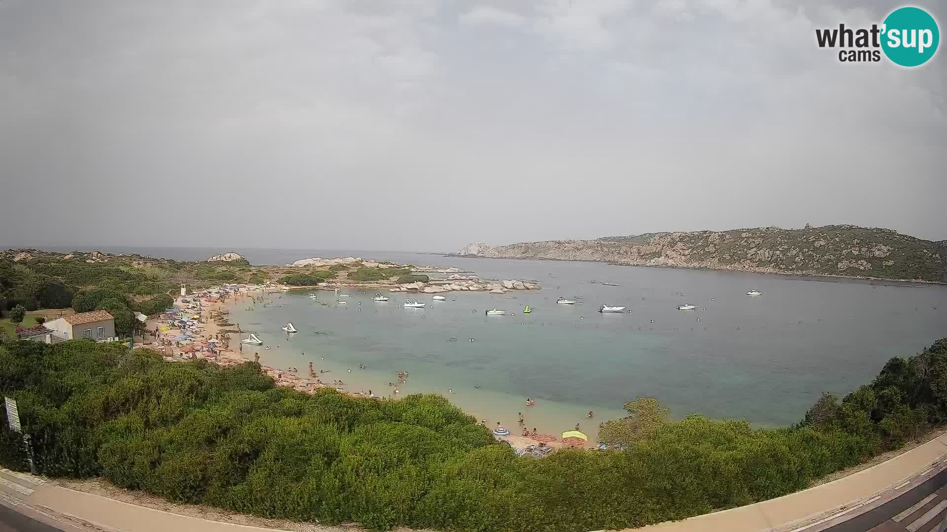 Webcam Rena di Levante – Live View from Capo Testa