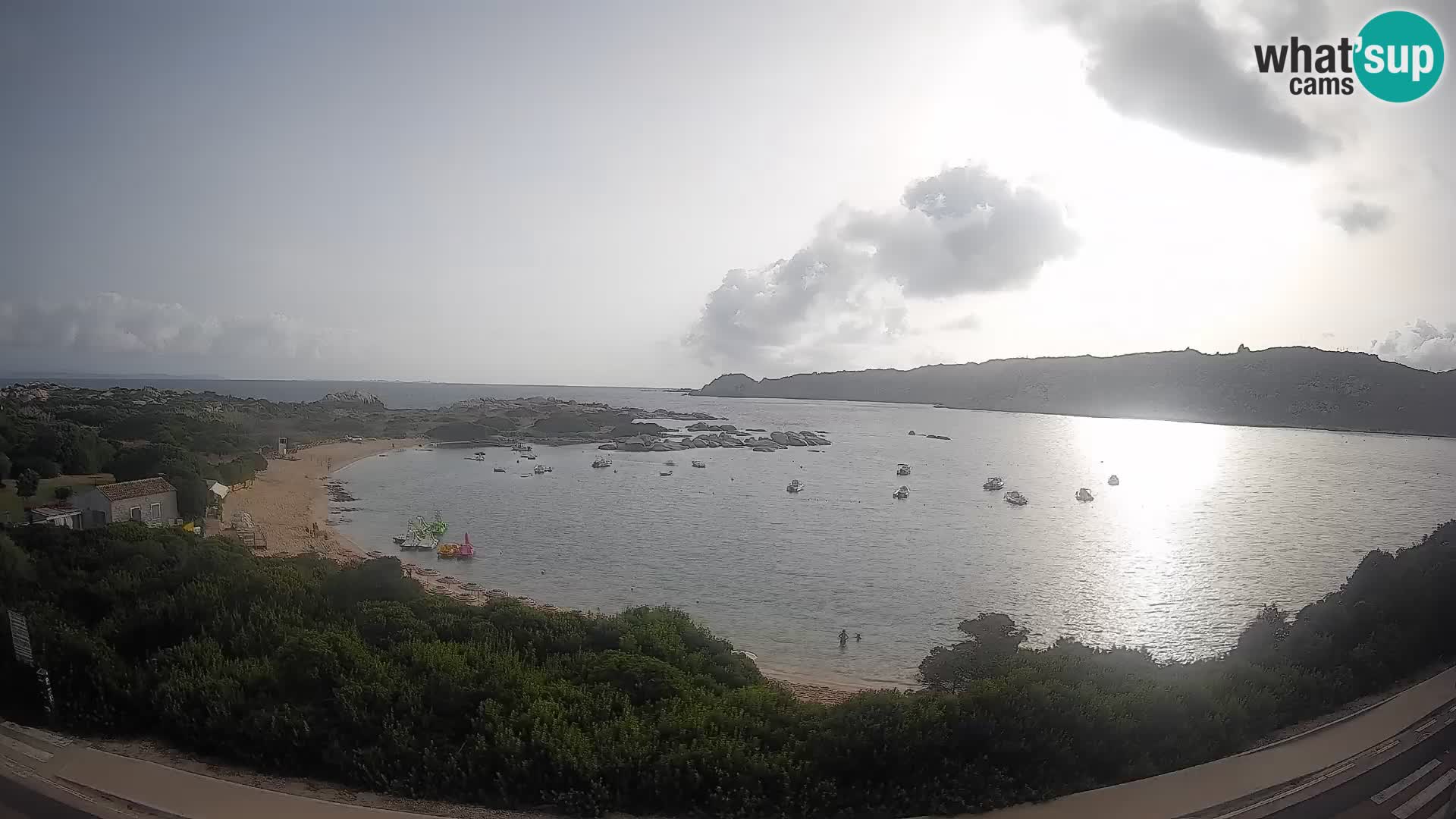 Webcam Rena di Levante – Live View from Capo Testa