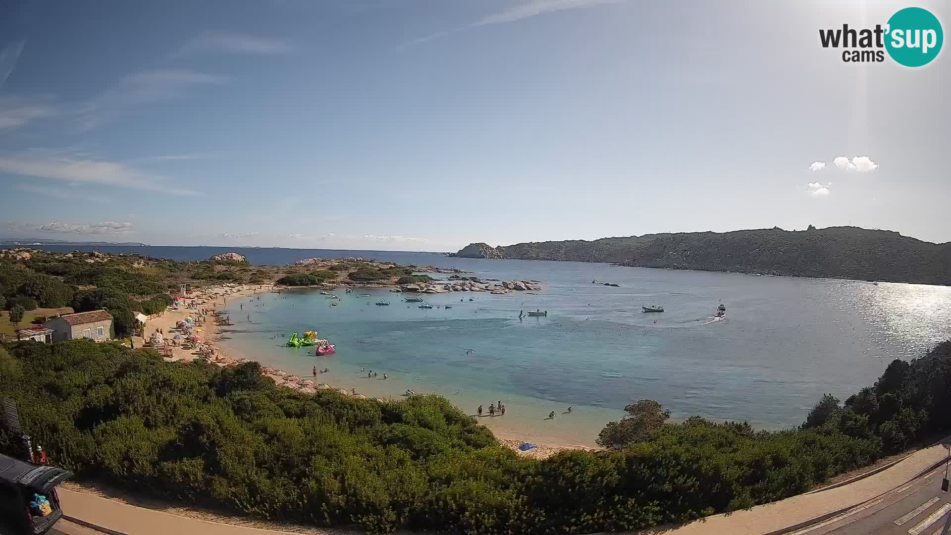 Webcam Rena di Levante – Vue en direct depuis Capo Testa