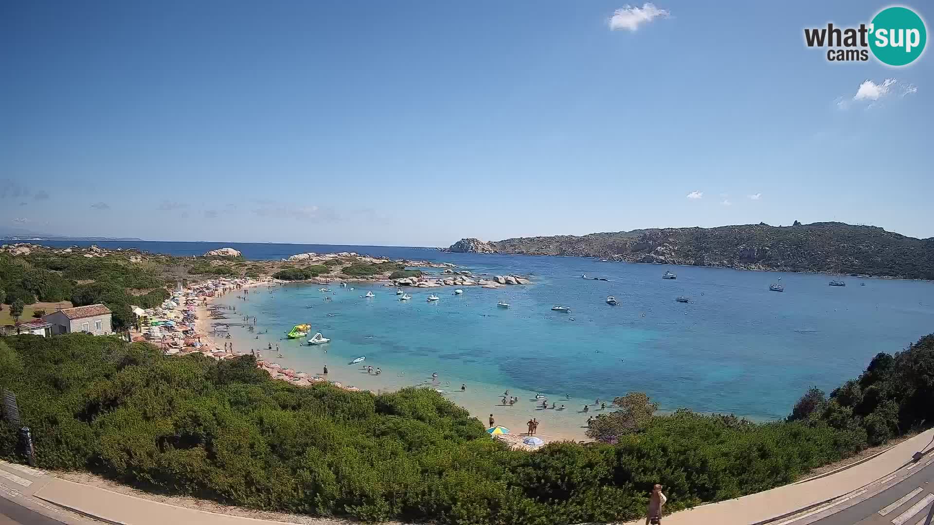 Webcam Rena di Levante – Live View from Capo Testa