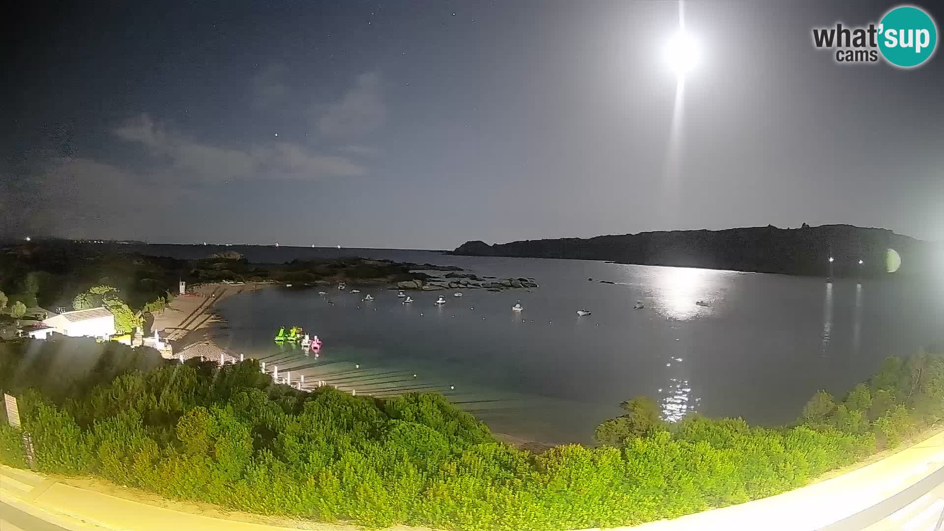 Spletna kamera Rena di Levante – Pogled v živo na Capo Testa