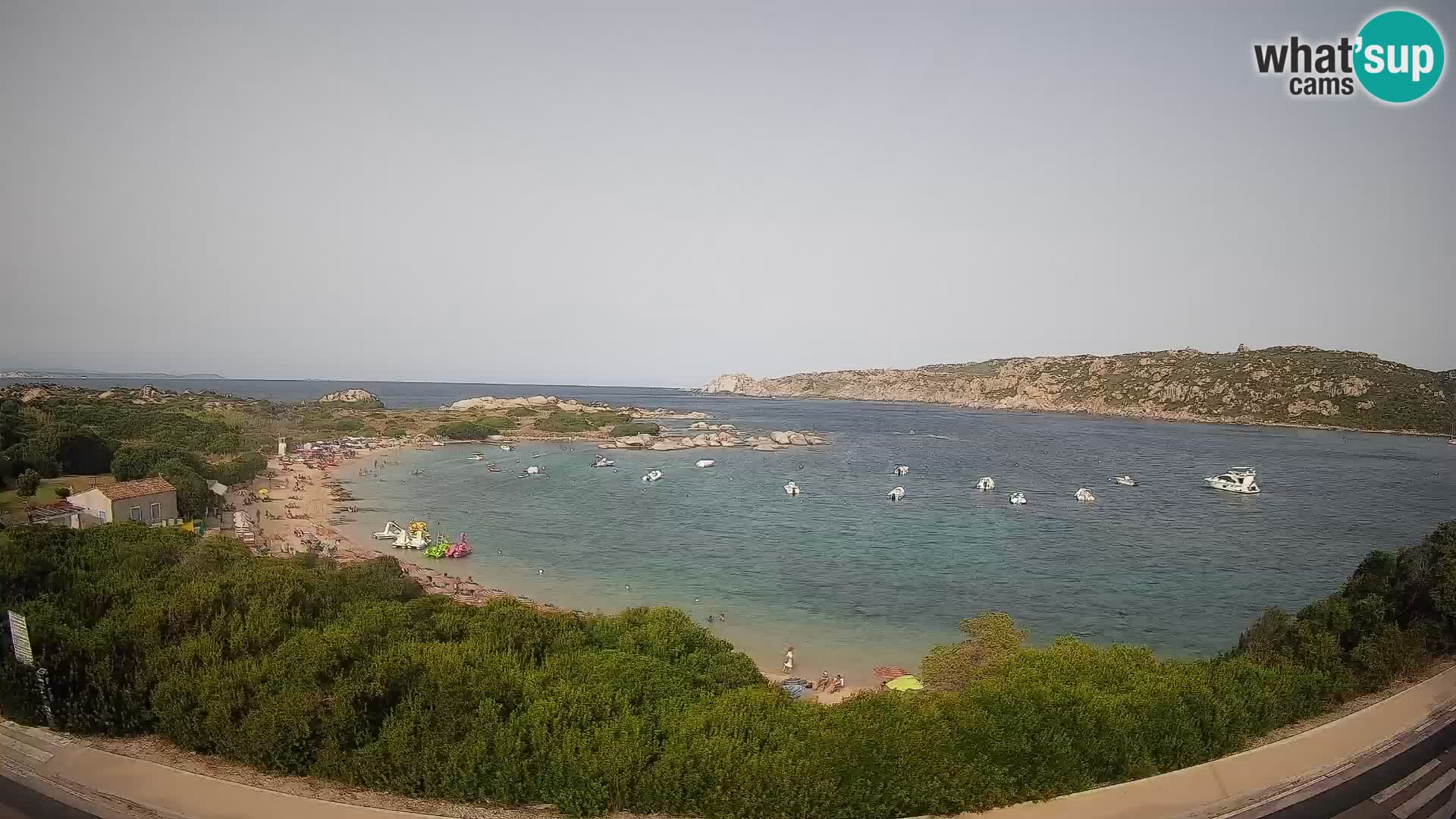 Webcam Rena di Levante – Live View from Capo Testa
