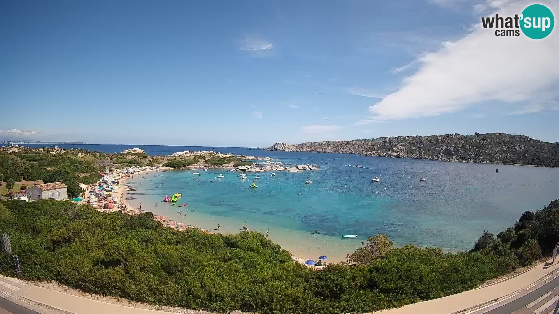 Webcam Rena di Levante – Vista live da Capo Testa