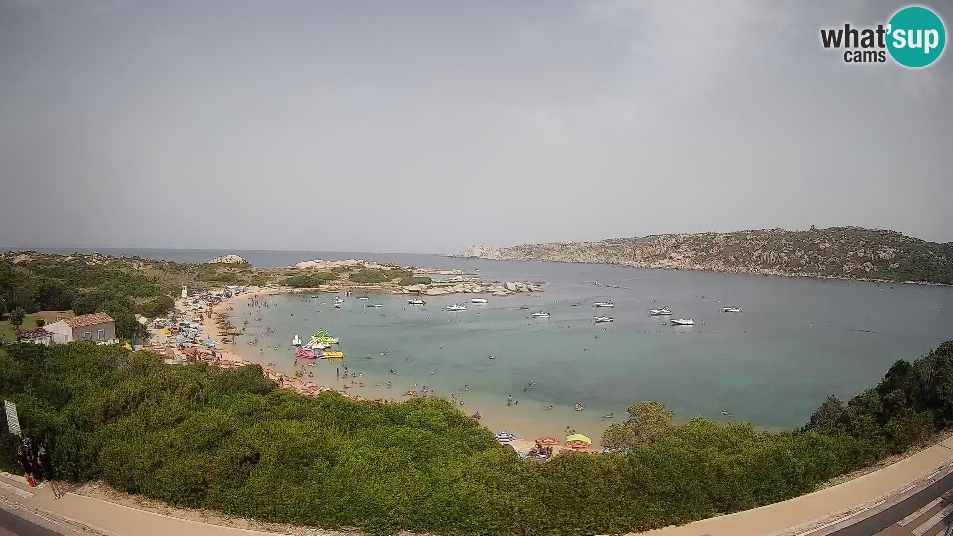 Webcam Rena di Levante – Live View from Capo Testa