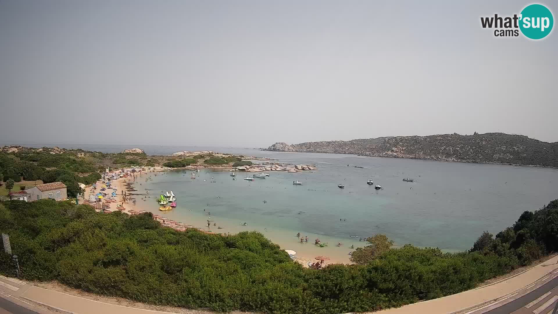 Webcam Rena di Levante – Live View from Capo Testa