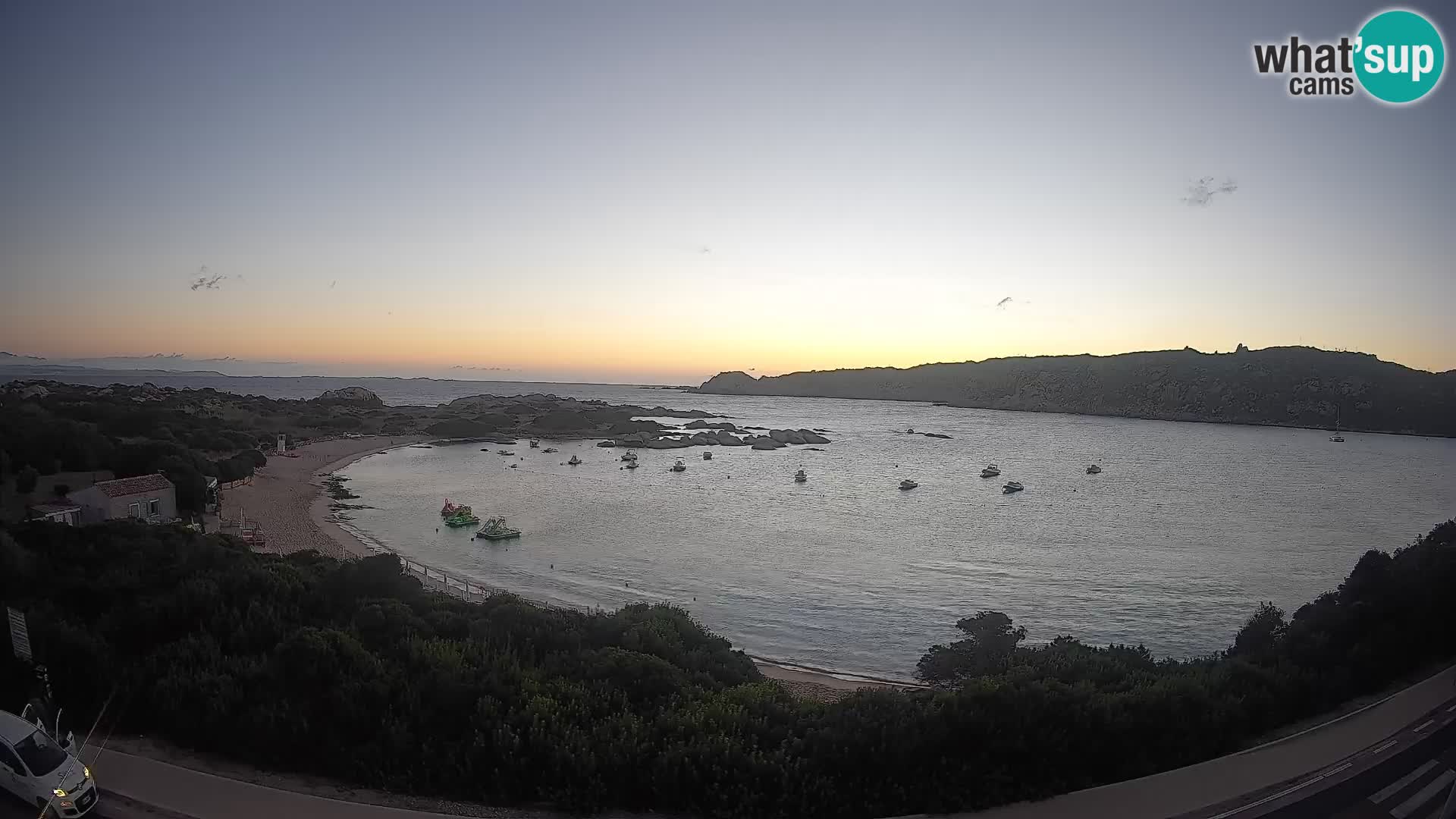 Webcam Rena di Levante – Live View from Capo Testa