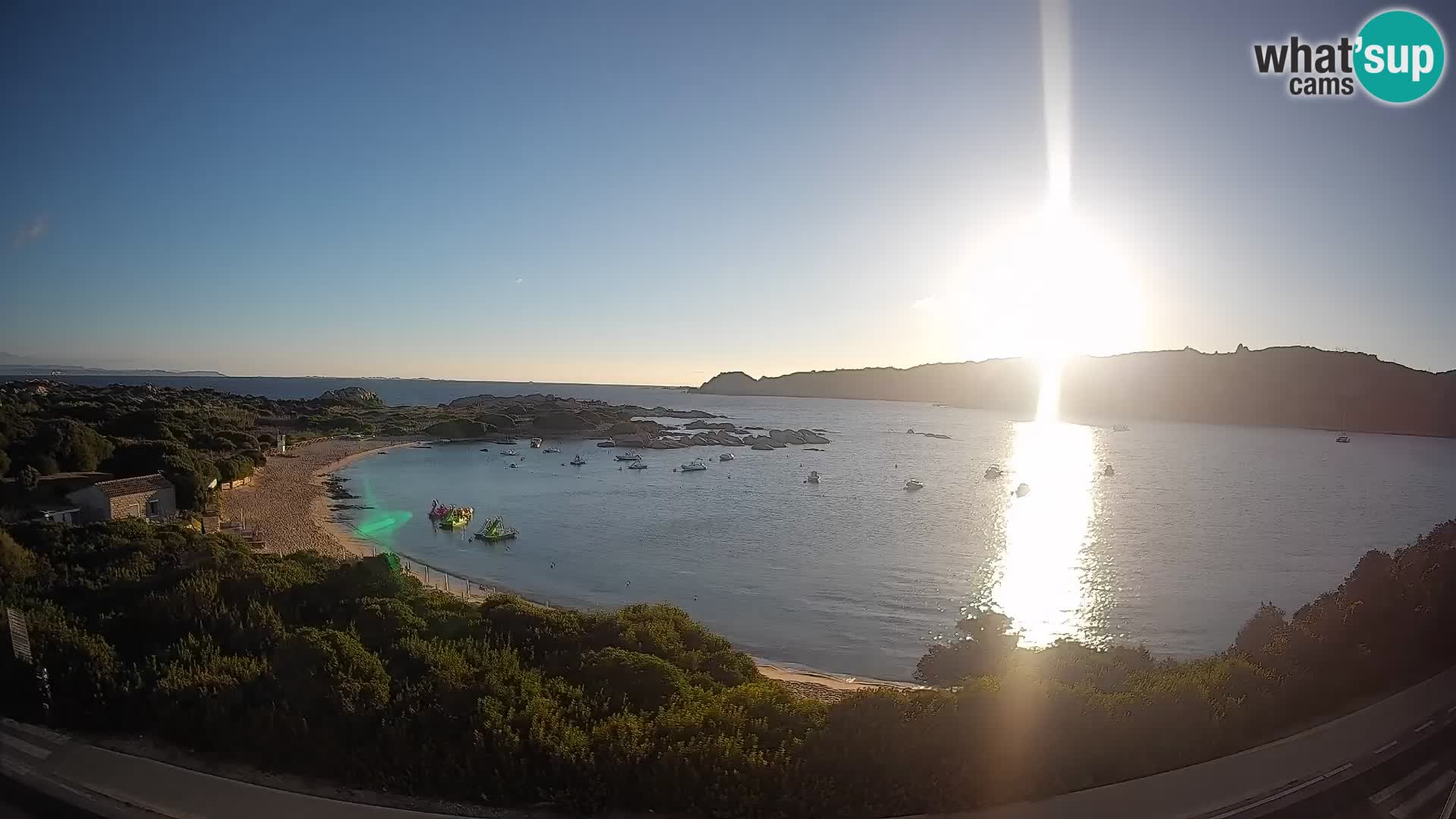 Webcam Rena di Levante – Live View from Capo Testa