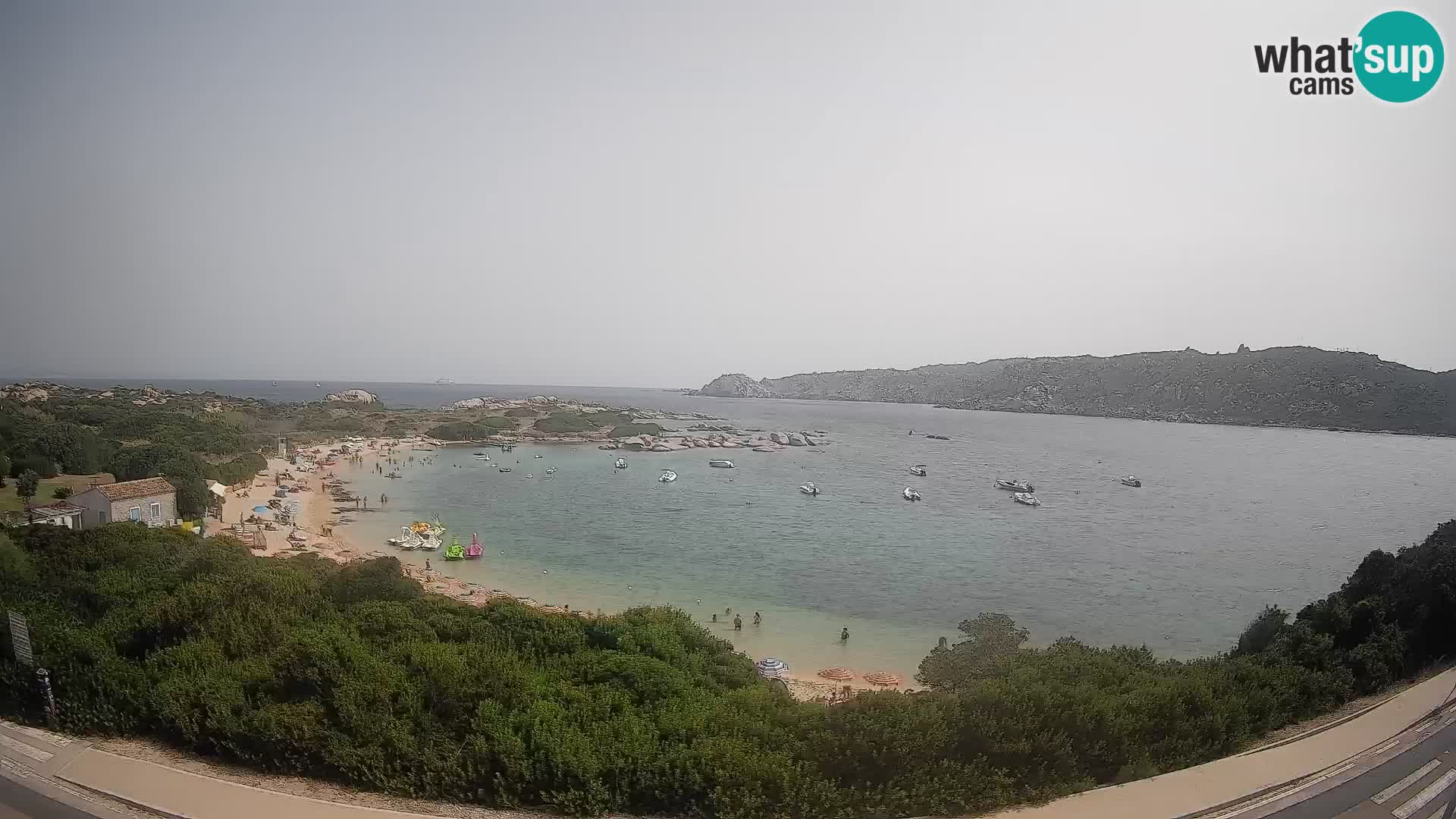 Webcam Rena di Levante – Live View from Capo Testa