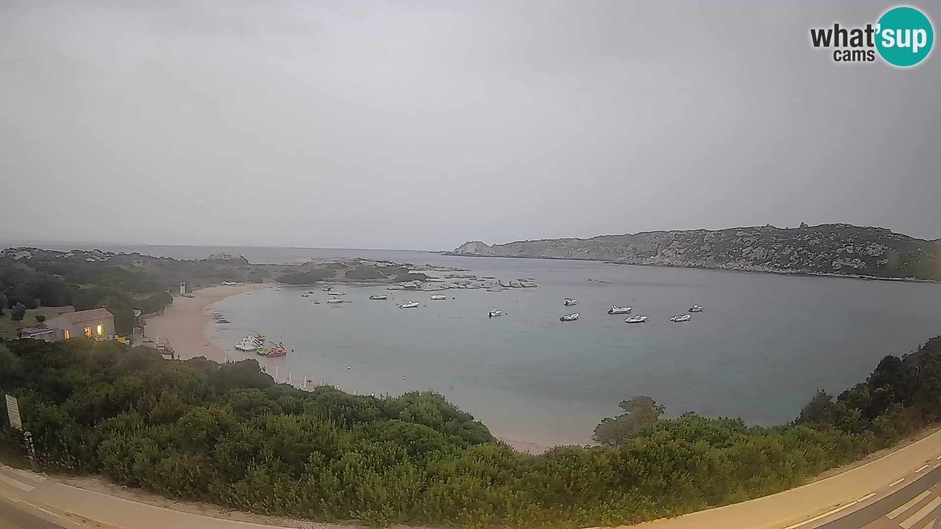 Webcam Rena di Levante – Live View from Capo Testa