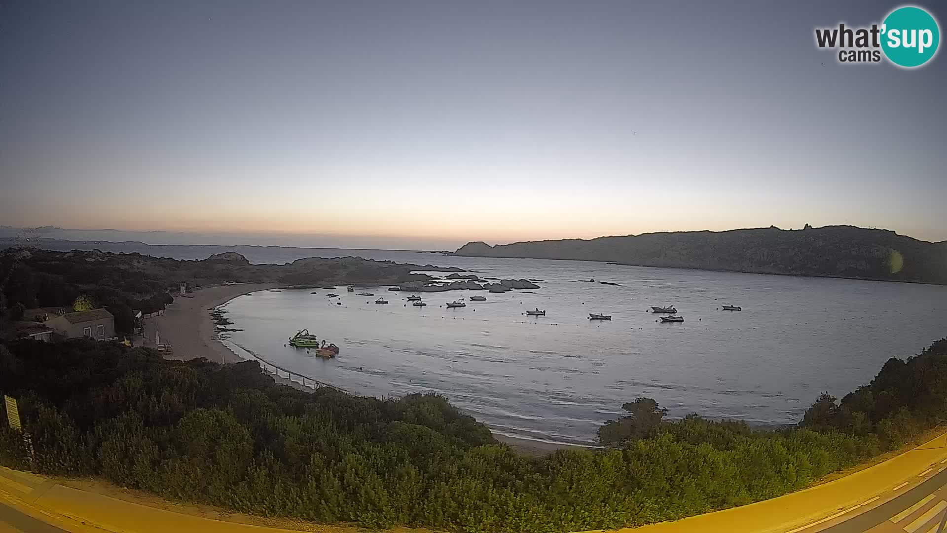 Webcam Rena di Levante – Live View from Capo Testa