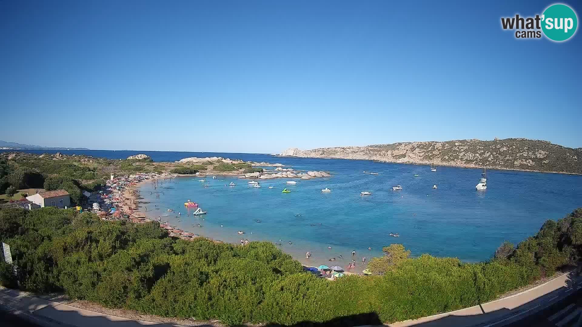 Webcam Rena di Levante – Vista en directo desde Capo Testa