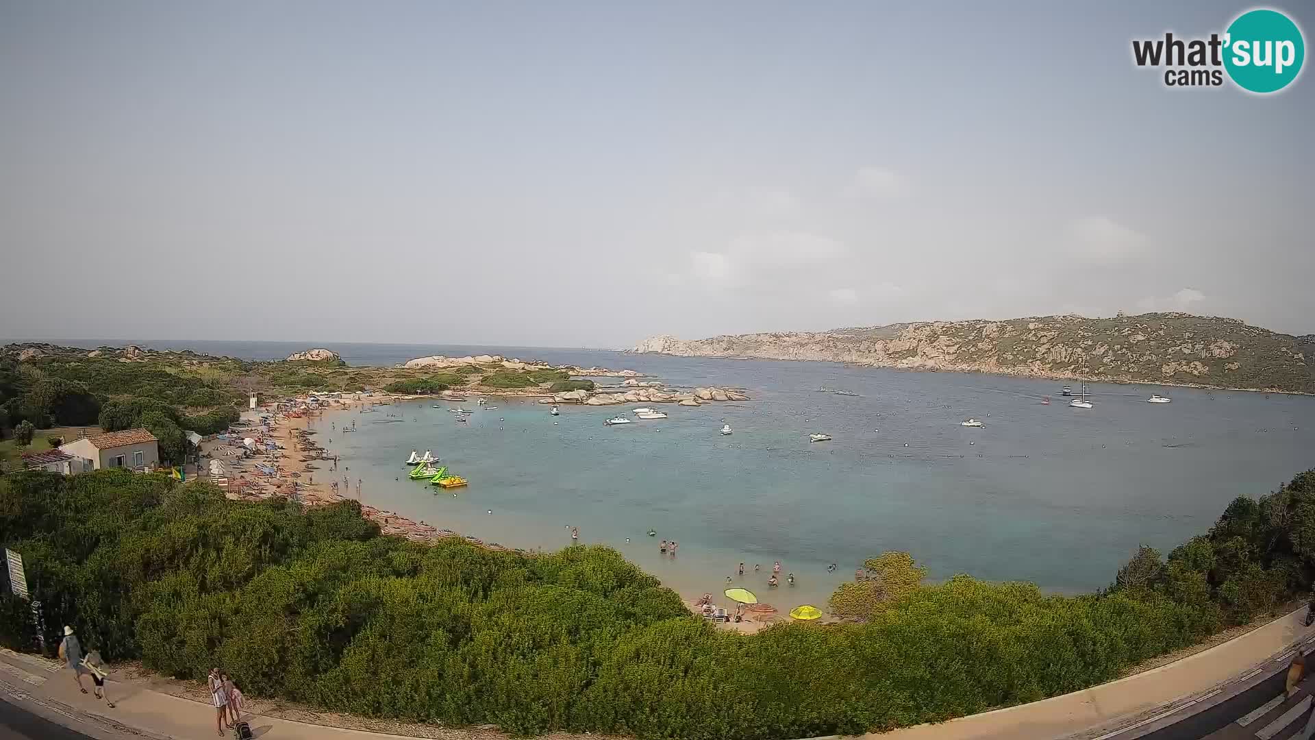 Webcam Rena di Levante – Live View from Capo Testa