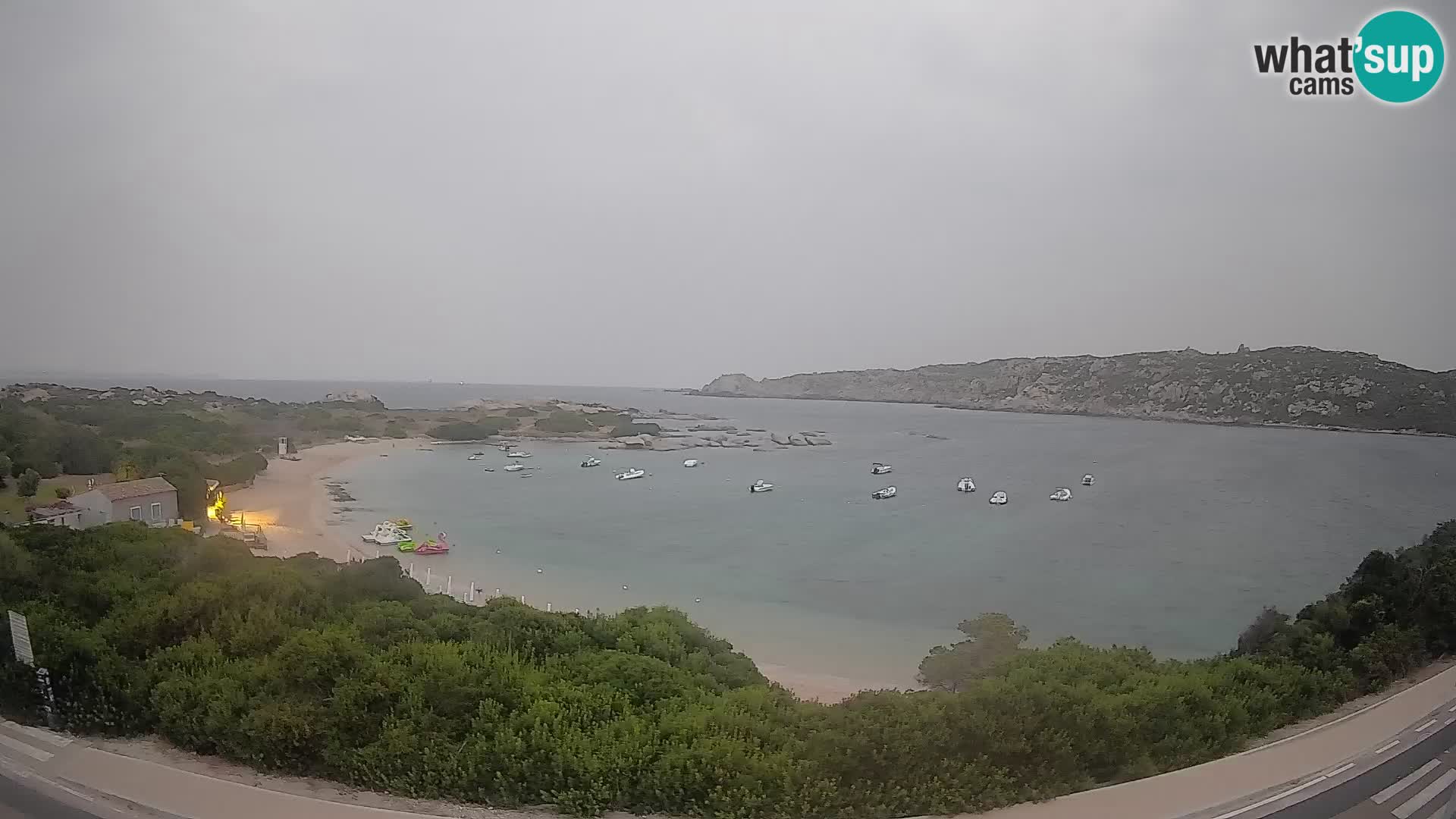 Webcam Rena di Levante – Live View from Capo Testa