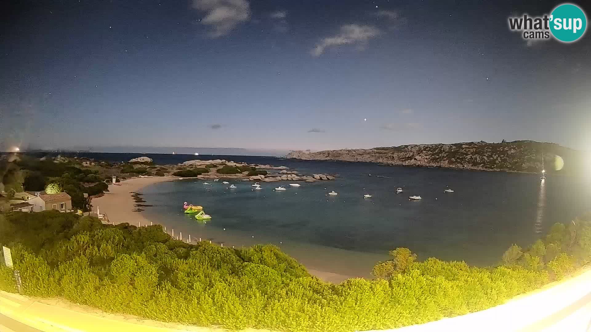 Webcam Rena di Levante – Live View from Capo Testa