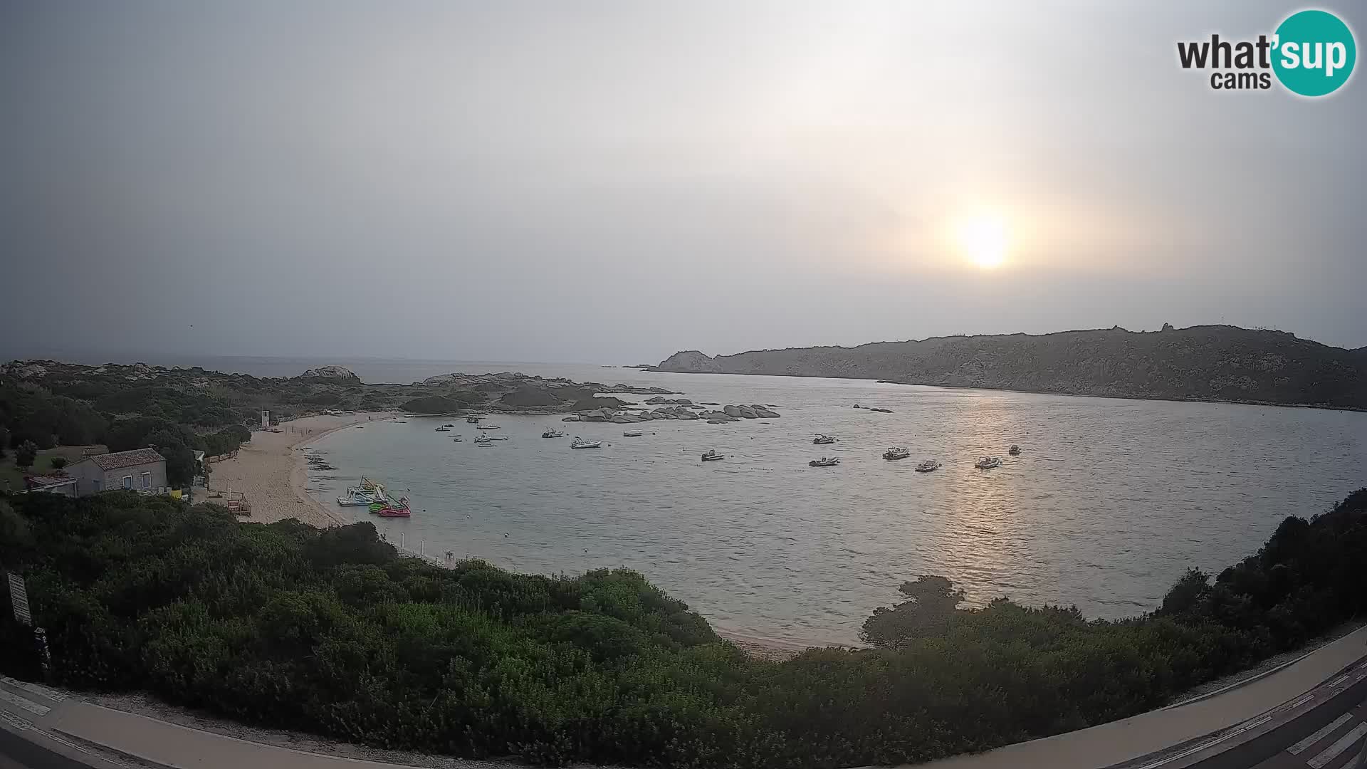 Webcam Rena di Levante – Live View from Capo Testa