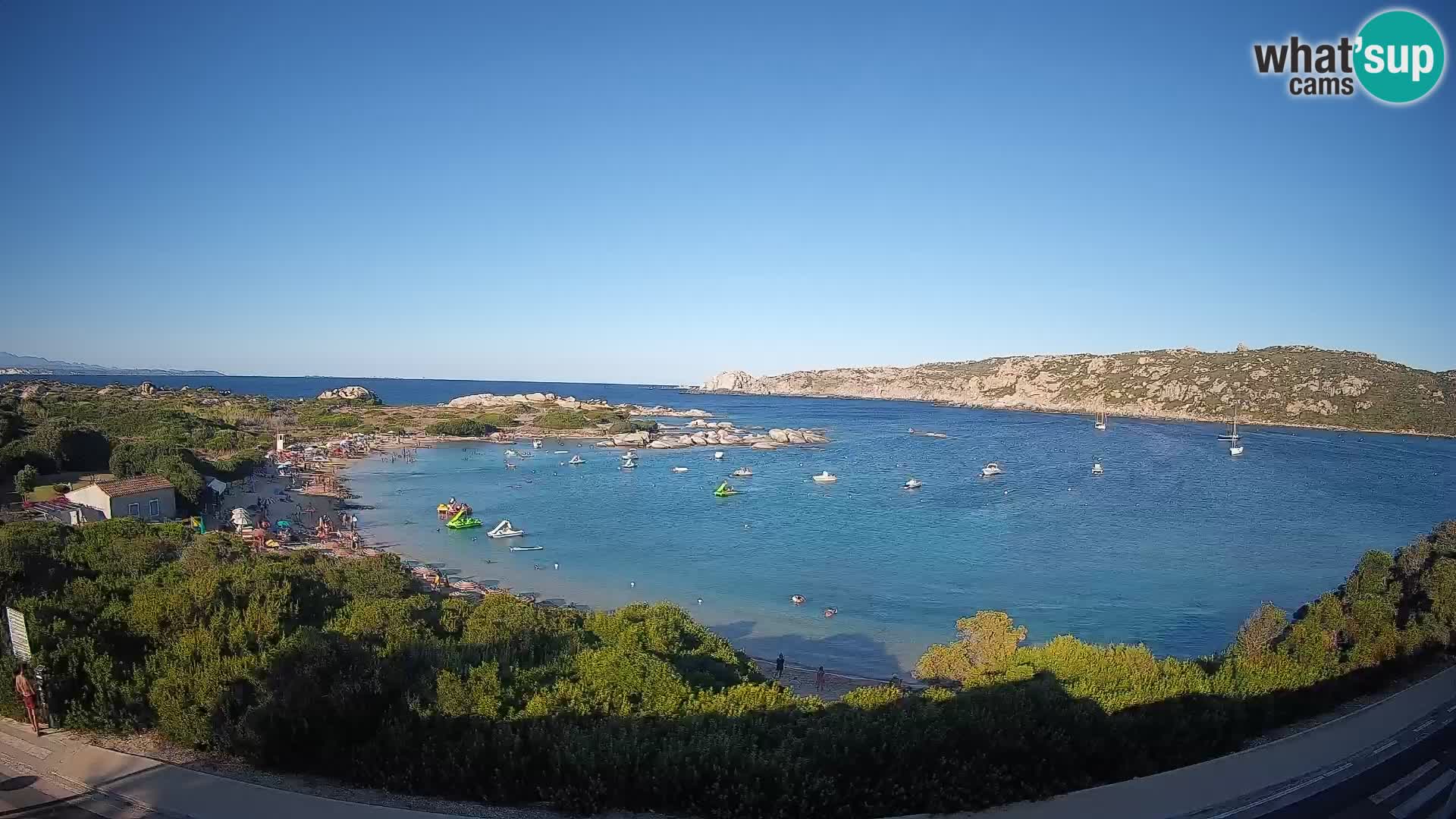 Webcam Rena di Levante – Live View from Capo Testa