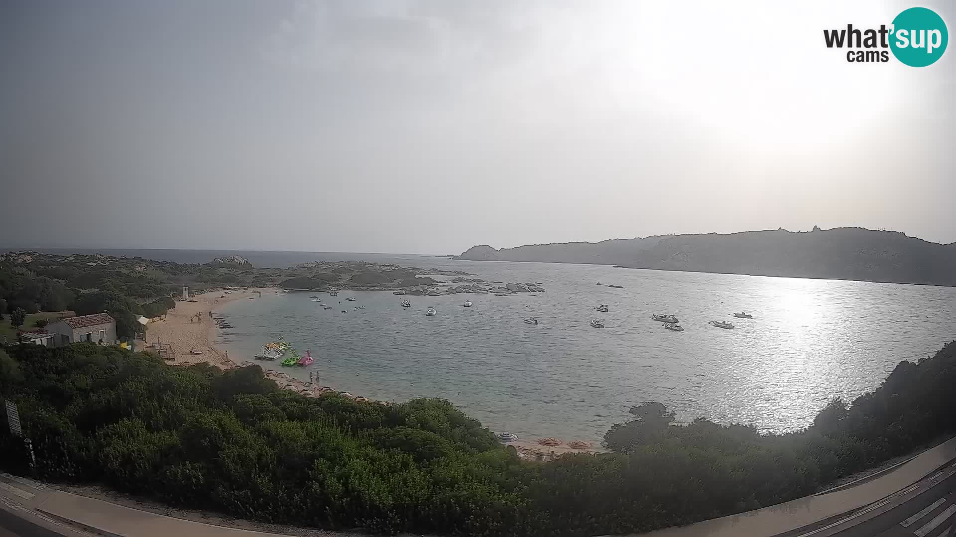 Webcam Rena di Levante – Live View from Capo Testa