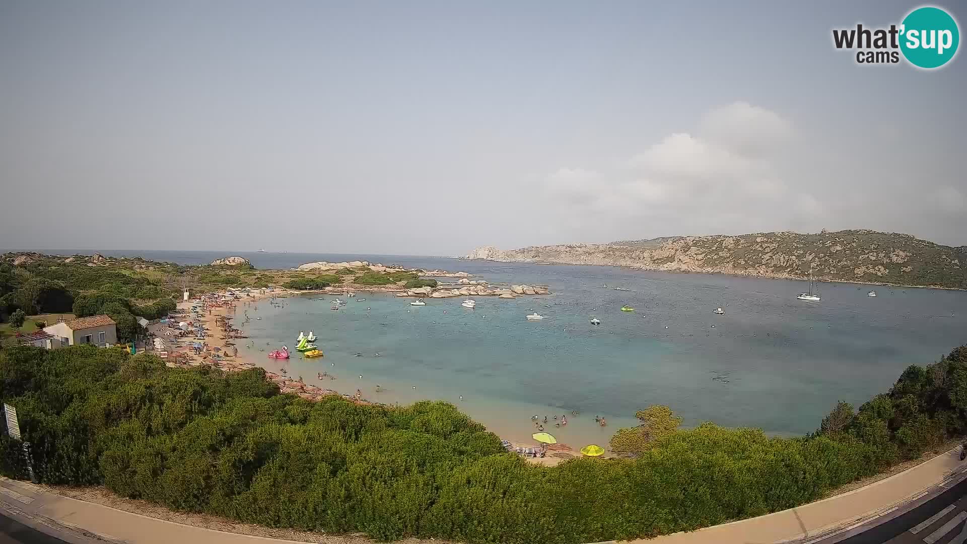 Webcam Rena di Levante – Vue en direct depuis Capo Testa