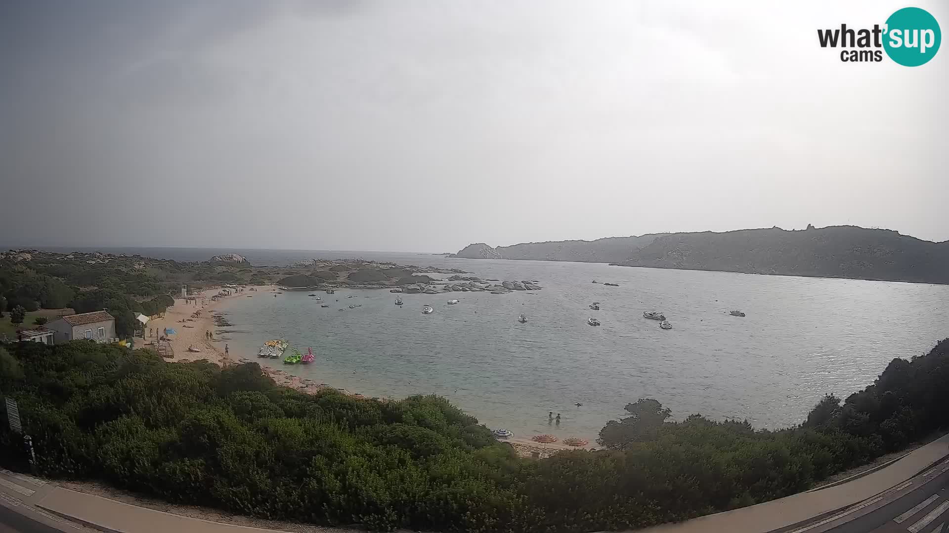 Webcam Rena di Levante – Live View from Capo Testa