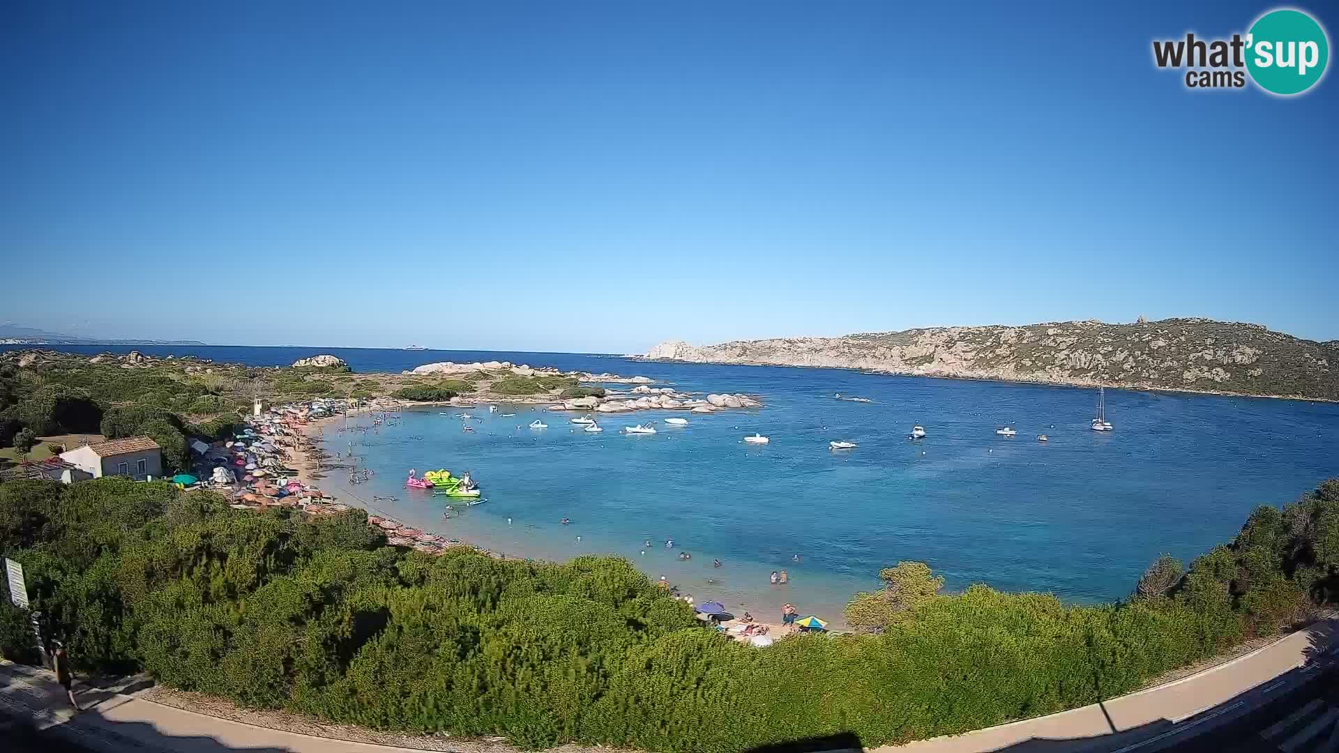 Webcam Rena di Levante – Vista live da Capo Testa