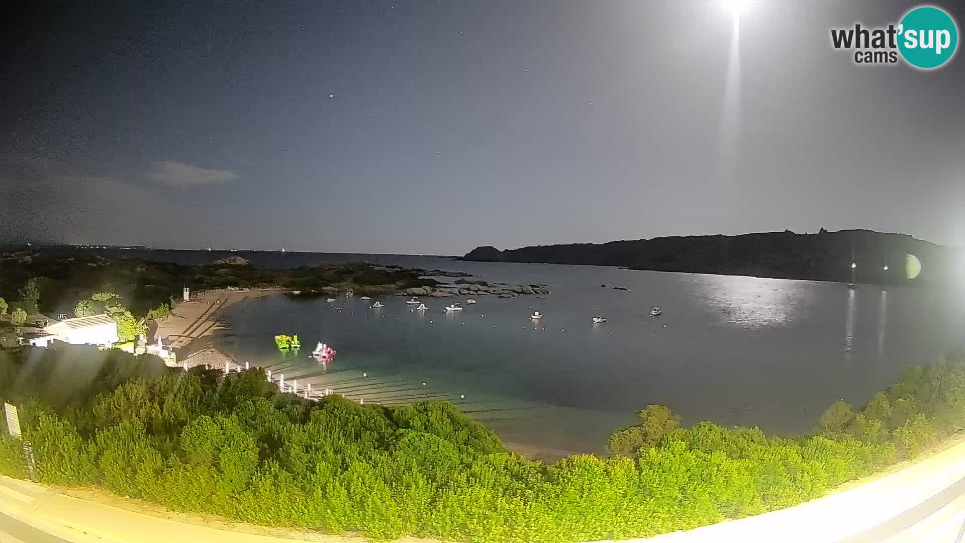 Spletna kamera Rena di Levante – Pogled v živo na Capo Testa