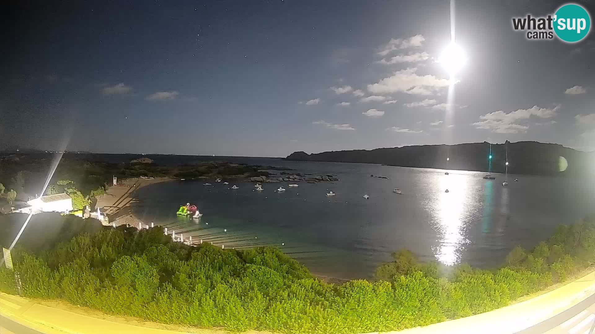 Webcam Rena di Levante – Live View from Capo Testa