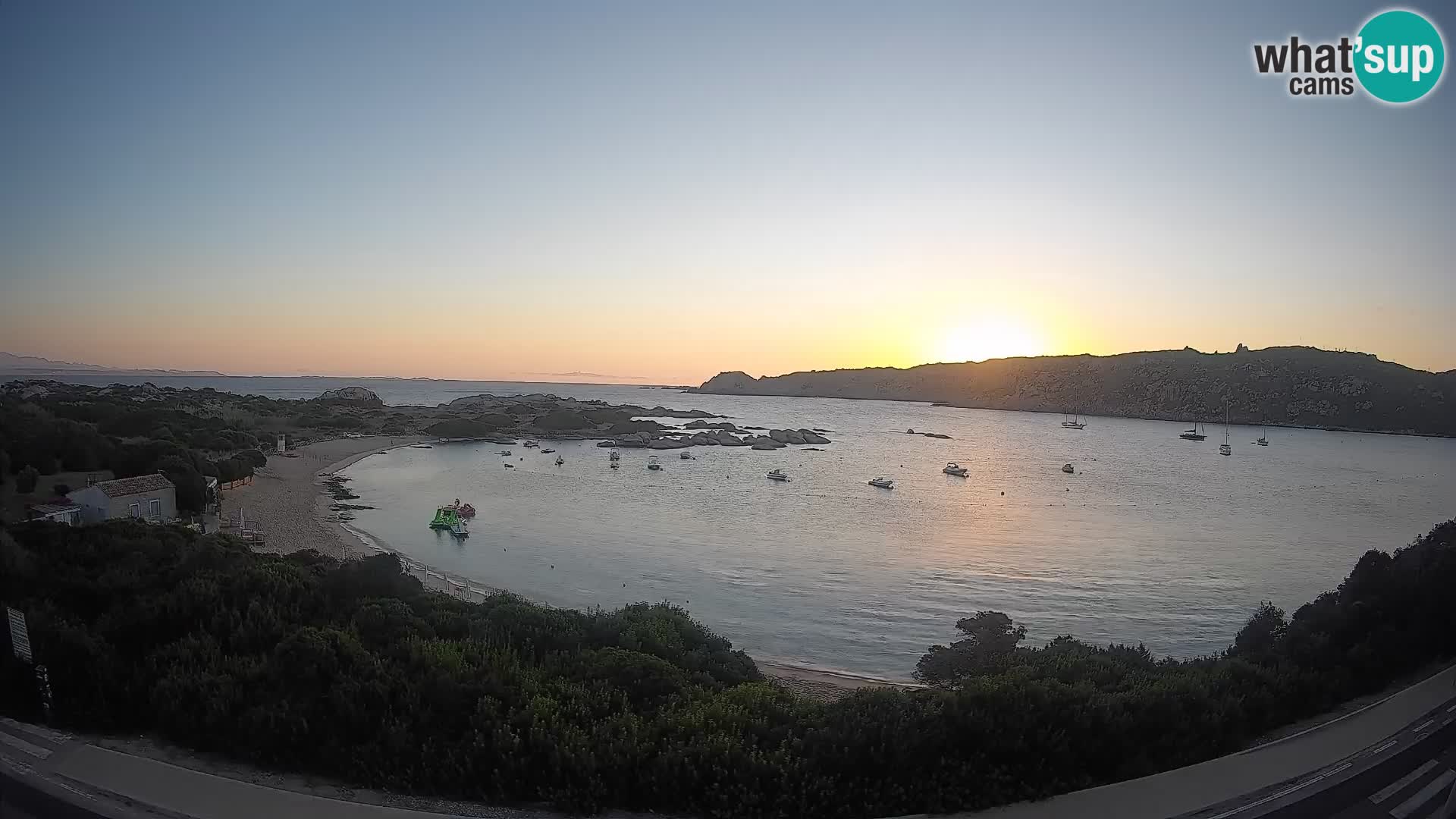 Webcam Rena di Levante – Live View from Capo Testa