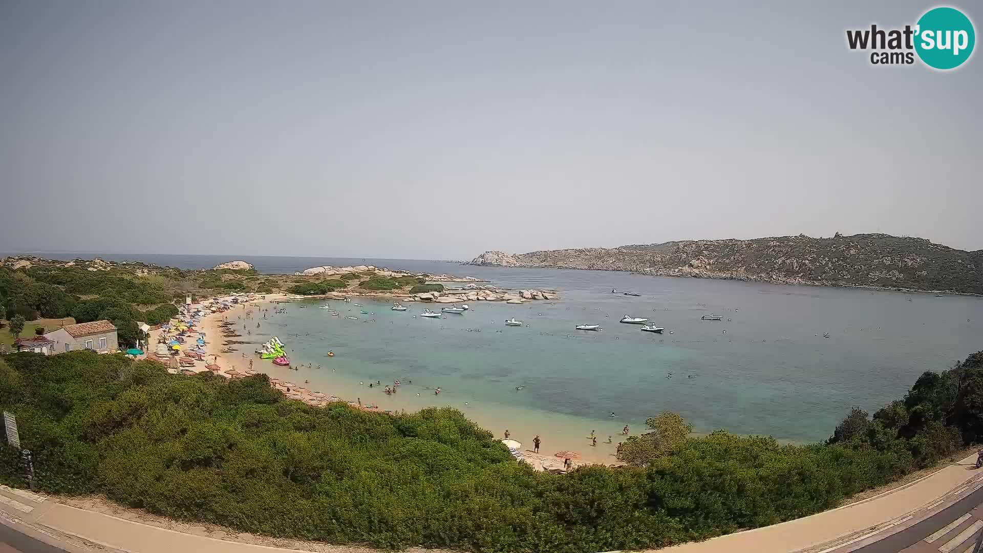 Webcam Rena di Levante – Live View from Capo Testa