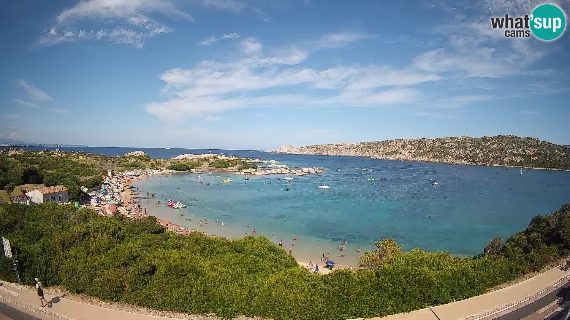 Webcam Rena di Levante – Vue en direct depuis Capo Testa