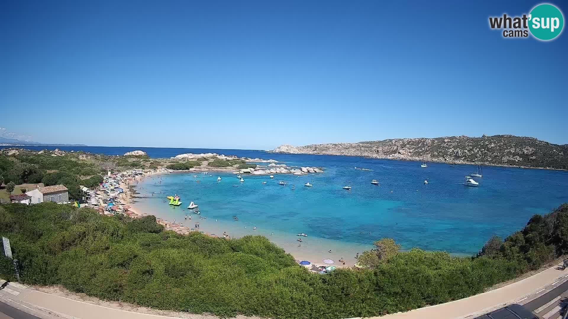 Webcam Rena di Levante – Live View from Capo Testa